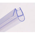 Bathroom shower glass door rubber strip for door